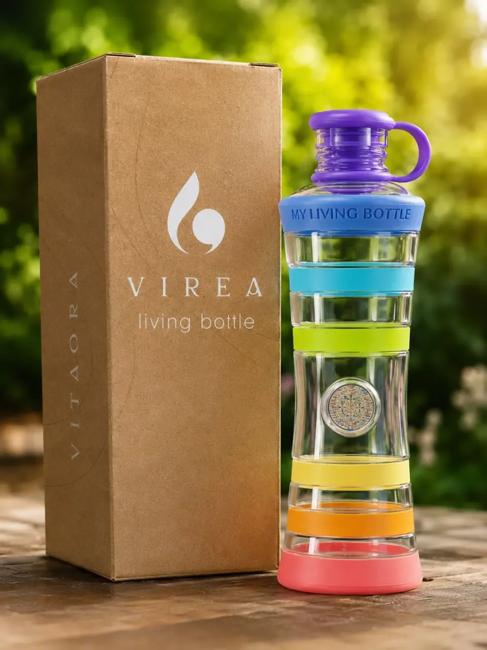 VIREA Living Bottle s darčekovou krabičkou